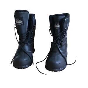 Itasca Black Waterproof Lace-Up Winter Boots. Worn once. Great condition!